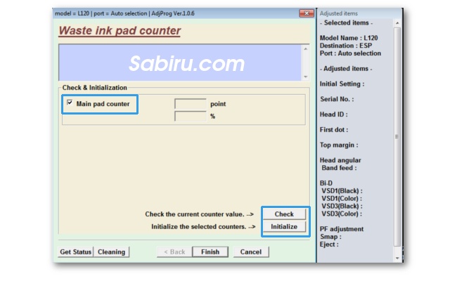 Reset Printer Epson L120 Anti Gagal Edisi 2022 Software Epson L120 Resetter 3