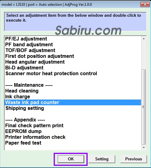 Reset Epson L3110 Manual Anti Gagal Edisi 2022 Panduan Software Reset Epson L3110 part 2