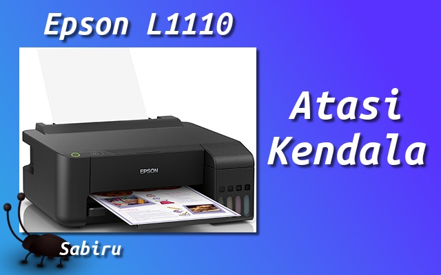 Reset Epson L1110 Anti Ribet & Berhasil Edisi 2022 Solusi Kendala Epson L1110