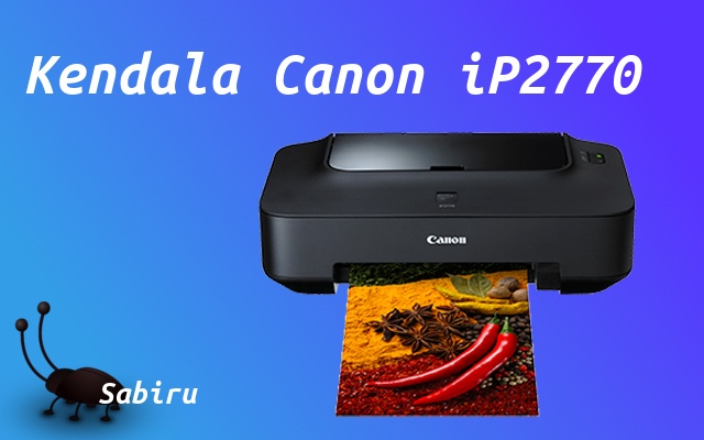 Cara Reset Canon iP2770 Manual dan Software 2022 Kendala Canon iP2770