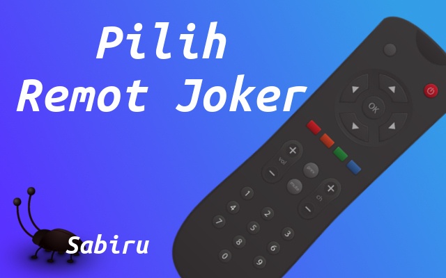 Kode Remot Joker Untuk Semua TV dan Decoder 2022 Pakai Remot Joker