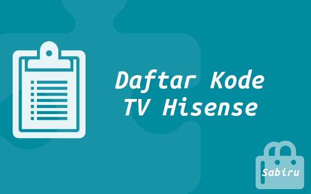 42 Daftar Kode Remot TV Hisense Yang Akurat Kode Remot TV Hisense