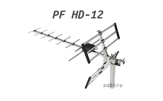 5 Antena TV Digital Terbaik dan Sinyal Kuat 2022 Antena TV DIgital PF HD12
