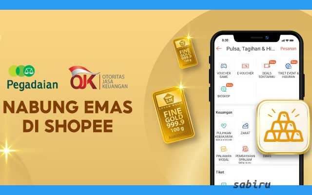 4 Aplikasi Investasi Emas Aman dan Terpercaya 2022 Shopee Menabung Emas