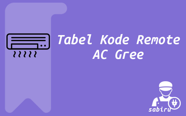 Daftar Kode Remote AC Gree Yang Ampuh 100 Persen Daftar Kode Remote AC Gree