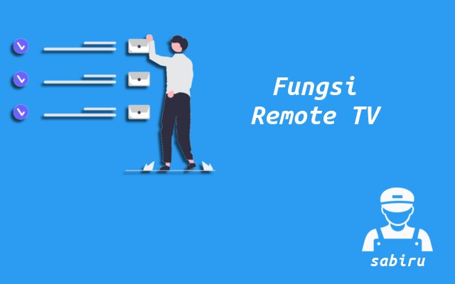 2 Cara Menghidupkan TV Aqua Tanpa Remote Fungsi Remote TV Aqua