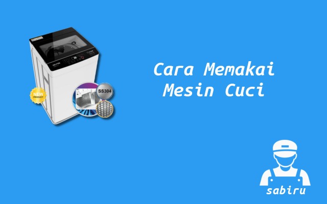3 Cara Menggunakan Mesin Cuci Denpoo Edisi 2022 Cara Memakai Mesin Cuci Denpoo