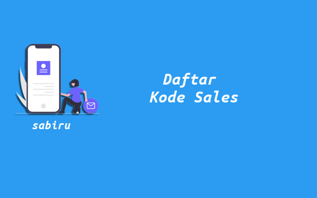 11 Daftar Kode Sales K Vision di Seluruh Indonesia Wilayah Kode Sales K Vision