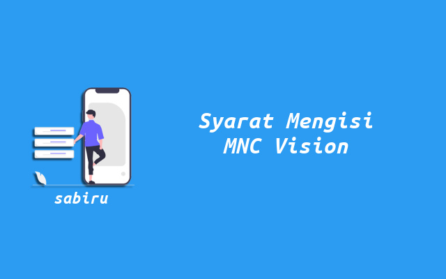 2 Cara Mengisi Paket MNC Vision Mudah Bagi Pemula Syarat Isi Paket MNC Vision
